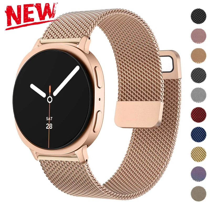 Milanese Magnetic Metal Watch Strap - Premium Wristband