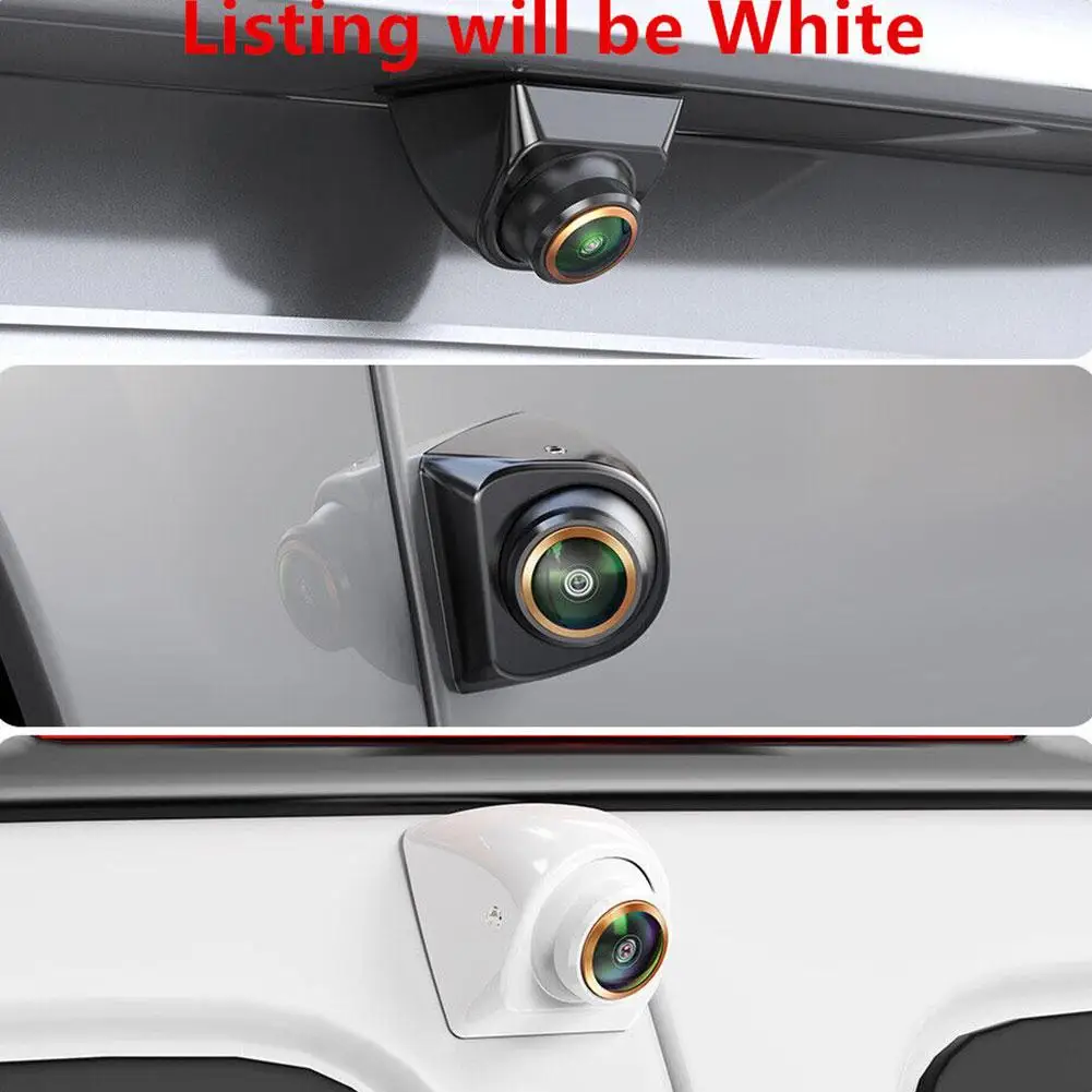 

Ahd Cvbs Car Rear View Backup Camera 1080p 170° Fisheye Lens Dynamic Trajectory Waterproof Assistance Intelligent Reverse D5e4