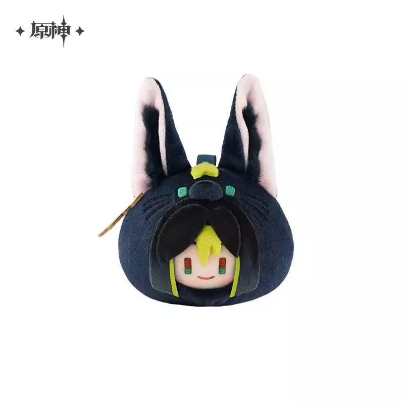 Genshin Impact Teyvat Zoo Plush Cartoon Pendant Anime Cosplay Wriothesley Tighnari Wanderer Soft Accessories Gift