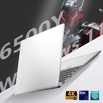 15.6" 4K Laptop 32GB DDR3 1TB 2TB SSD Windows11 Notebook Pc Gamer Intel Pentium 6500Y Office Computer with Backlit Fingerprint
