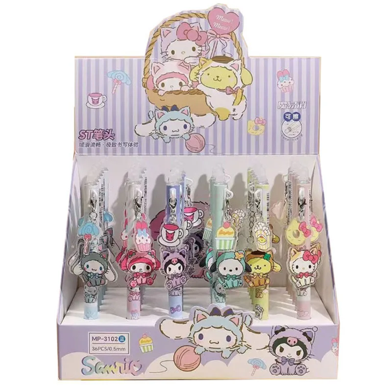 

Ручка гелевая Sanrio со стираемыми рисунками, 18/36 шт.