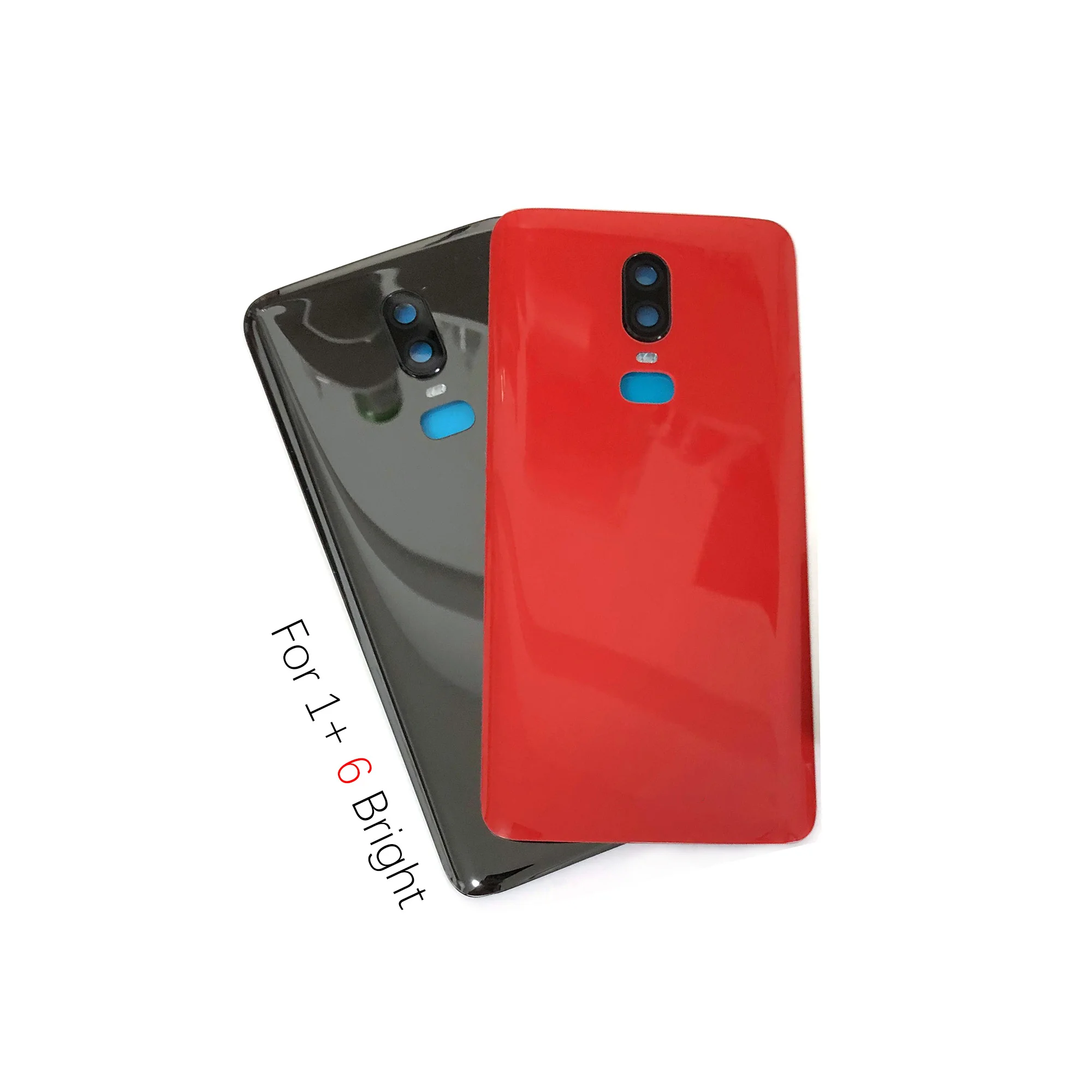 Phone Back Cover For Oneplus 6 6T Battery Rear Door Case Replace With Camera Lens