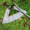 Garden Hoe Weeders Carbon Steel Gardening Hook and Weeding Tool Dual-Purpose Hardened Weeding Hoe for Easily Removing Weeds 3