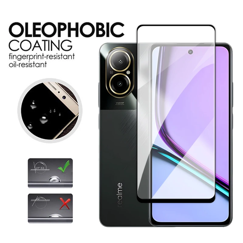 Oelrstfe Vetro Temperato per Realme GT Master Edition 5G Pellicola Protettiva 2 Pezzi Durezza 9H Anti-Graffio Anti-impronte Ultra HD Trasparente Senza Bolle Vetrino Protezione Schermo