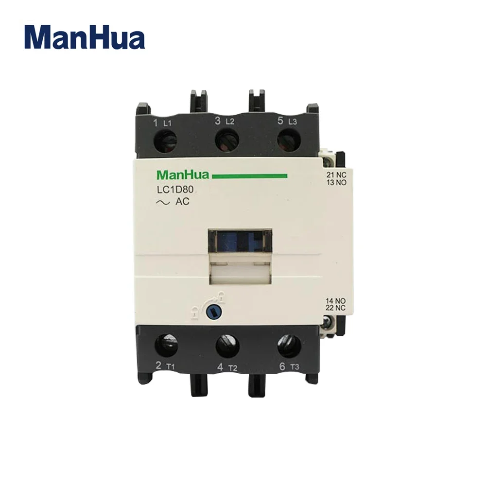 ManHua 3P LC1D80 220-230V Motor Protective Magnetic Electric AC ...