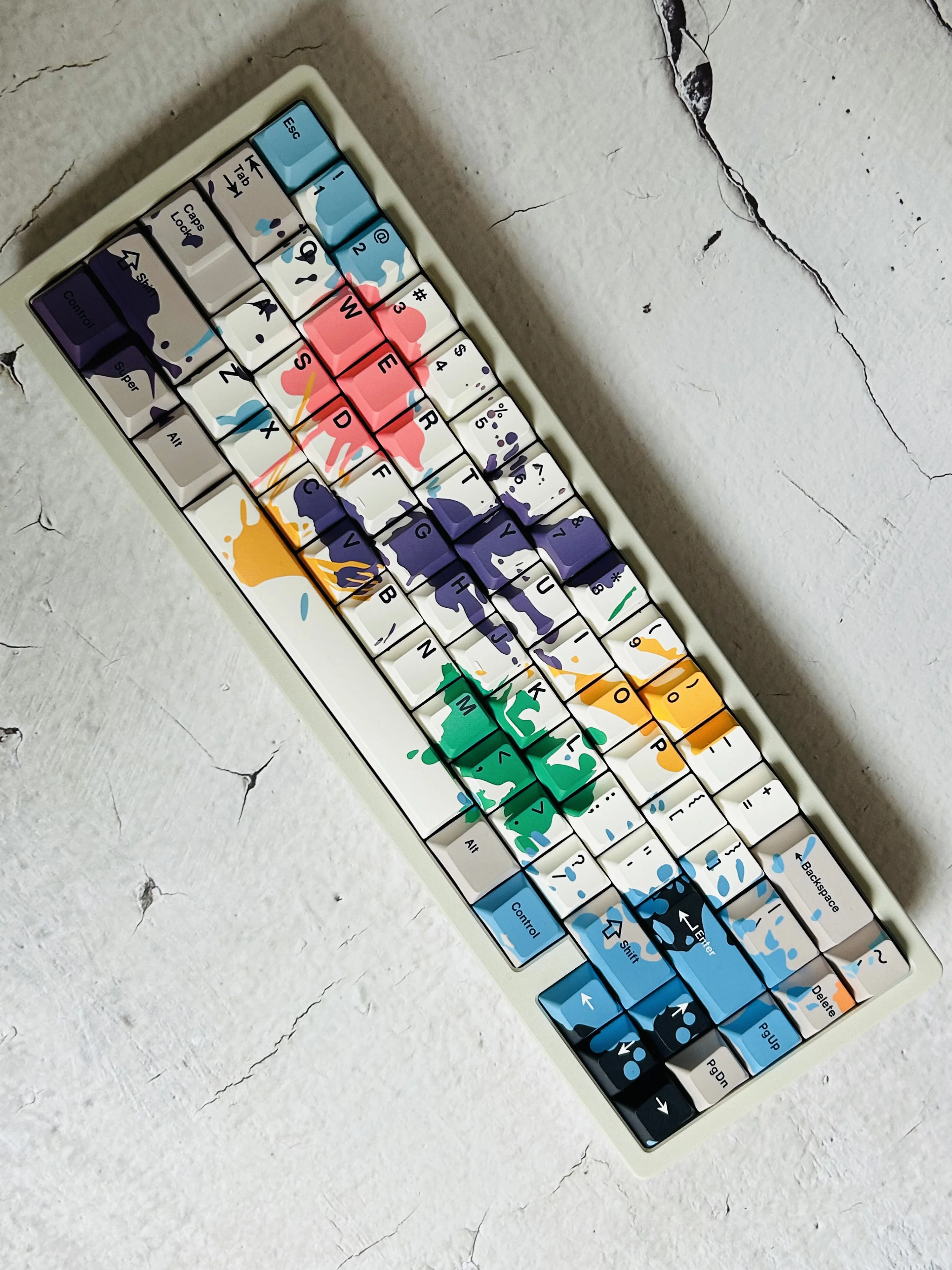 mecânico, Zombie Cherry Profile, Double B Split Keybar, 149 teclas, 100: PBT