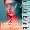 Overized Butterfly Smart Translation Sunglasses Business Travel Outdoor Cycling Fashion Cool Blutooth Call Glasses For Men Women 1