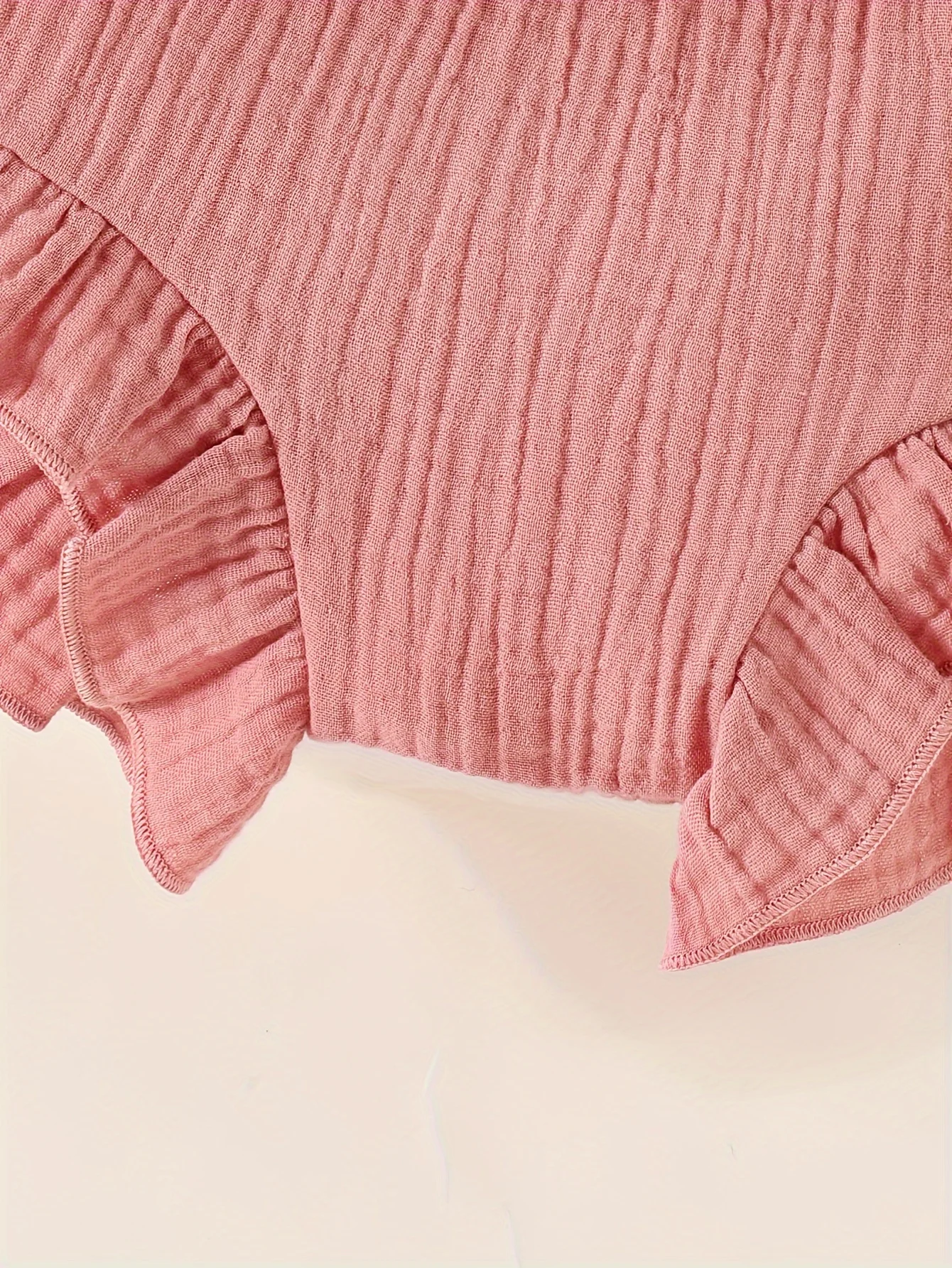 Cotton Shorts 3-Piece Summer Cute Baby Girl Climbing Pants Comfortable Breathable Shorts Newborn Baby Casual Solid Color Pants
