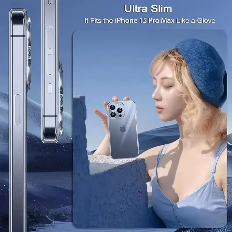 Clear Soft TPU Ultra-Thin Back Cover