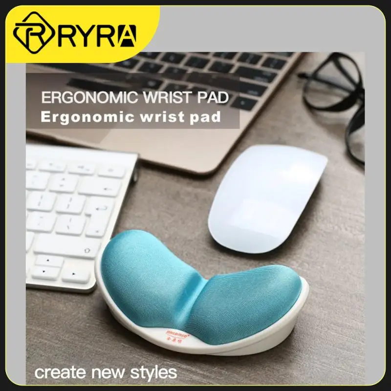 

RYRA Slow Rebound Wristband Mouse Pad Ergonomic Memory Foam Non-Slip Memory Foam Mouse Pad For Computer Laptop Desktop