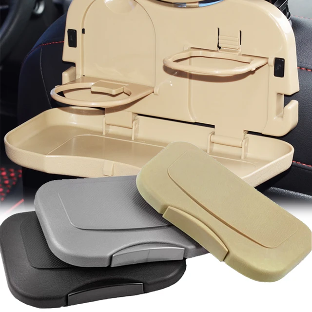 Car Multifunctional Seat Back Water Cup Holder with Hook Auto Interior  Organizer Rear Seat Beverage Bracket Black Storage Box - AliExpress