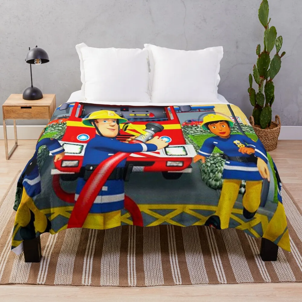 Pompiere Sam Pompiere Sam Giocattoli Pompiere Sam Pigiama Pompiere Sam Forniture Per Feste Di Compleanno Pompiere Sam Vestiti Coperta Da Tiro