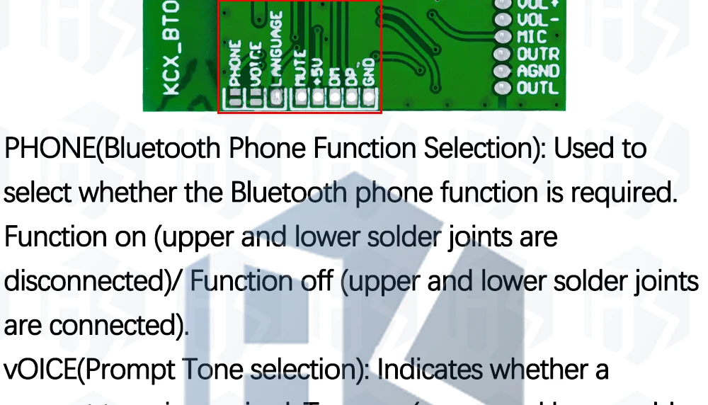 1 ~ 10pcs egbo kcx _ bt002 Bluetooth-Audio empfänger platinen modul verlustfrei 4,2 drahtlose Audio-IC-Karte MP3-Decodierungs-MP3-Modul – Detail 8