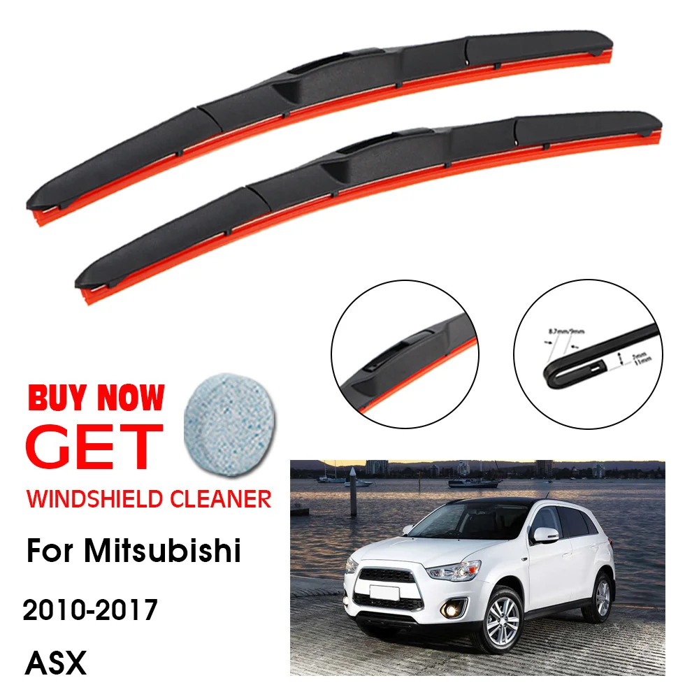 

Стеклоочиститель автомобильный для Mitsubishi ASX, 24 дюйма + 21 дюйм, 2010-2017