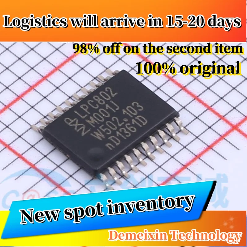 10PCS 100%Original LPC802M001JDH20J TSSOP-20 New in Stock