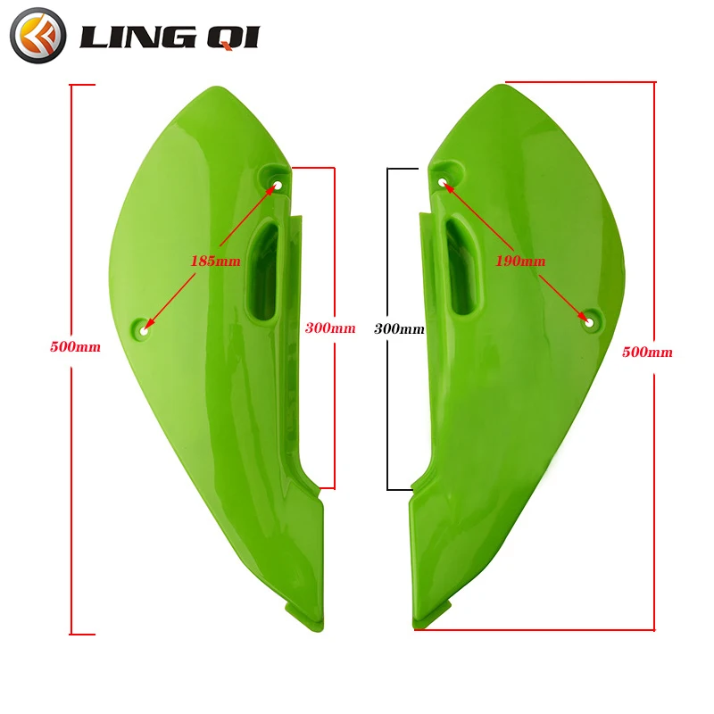 KLX110 motorcycle parts dirt bike plastic Fairing Fender Kit and number plate For KLX 110 KX65 DRZ110 RM65