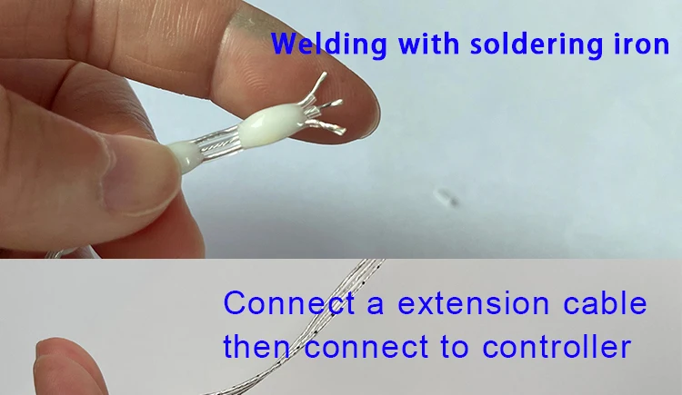 5V WS2811 WS2812 3PIN Black Wire LED String Lights Dream Color Accessories RGBIC Addressable Individually Fairy Light