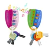 Montessori Baby Toy Musical Cartoon Car Key Vocal Smart Remote Car Voices Music Educational Toys for Kids Toddler Infant Gift 1