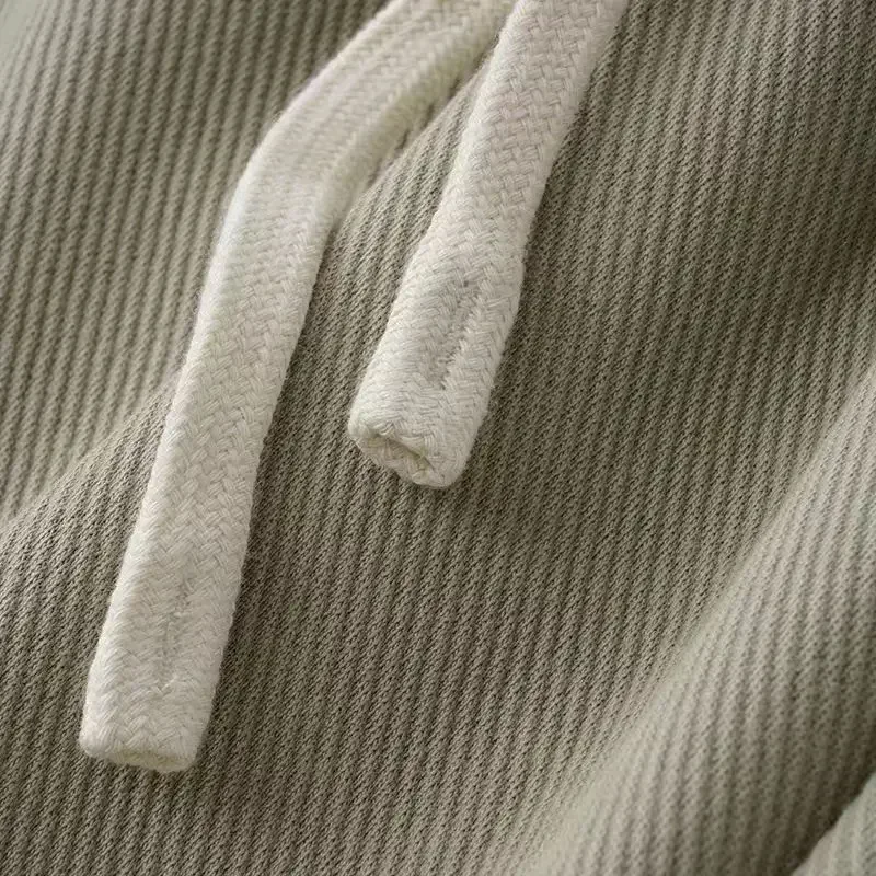 Loose Straight Casual Pants Elastic Waist Solid Color Draped Sports Sweatpants Unisex Vintage