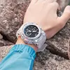 SMAEL Sport Watch Military Wristwatch for Men Alarm Stopwatch LED Digital Back Light Dual Time Display Waterproof Watch Men 8007 5