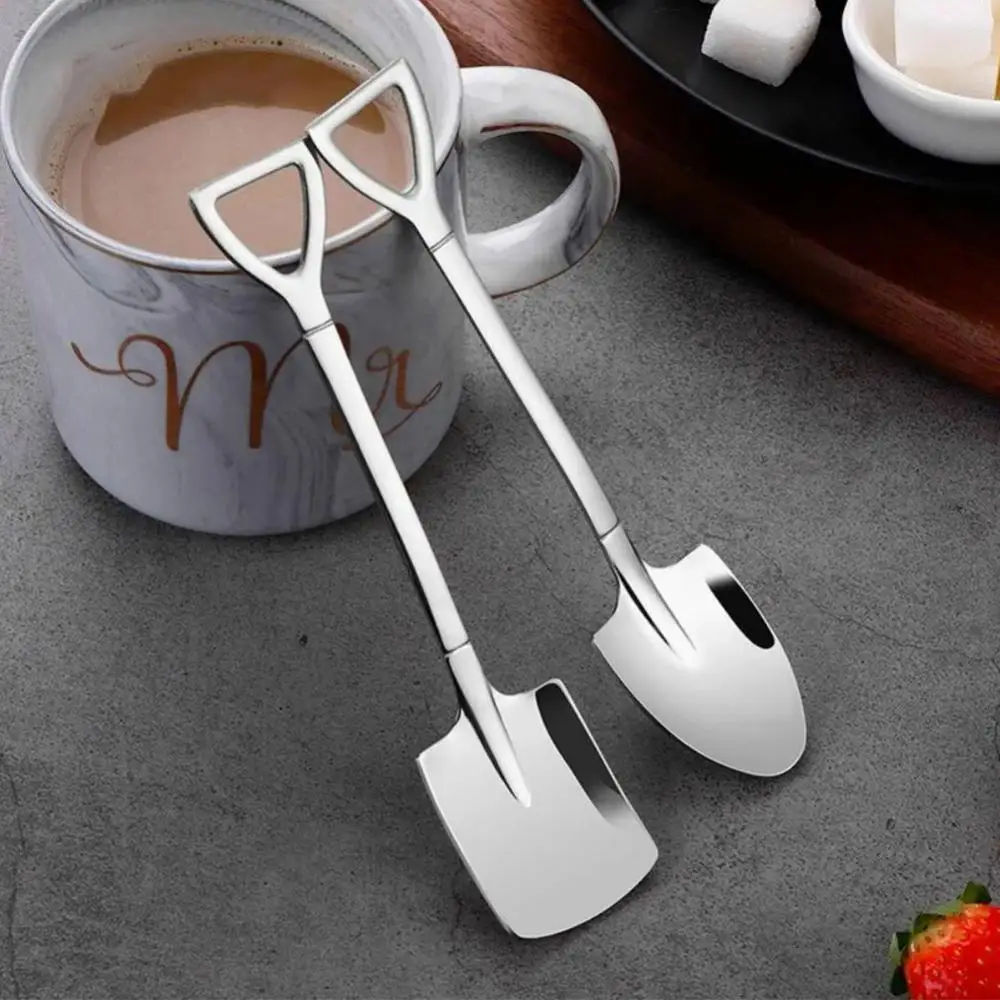 (Spring Sale-save 50% Off) Stainless Steel Shovel Spoon, Fork For Free Gift
