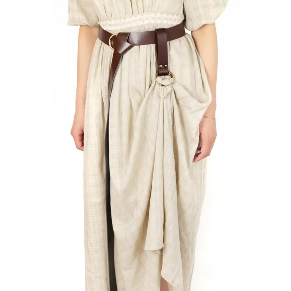 NICENEEDED Cintura Medievale in Pelle, Gonna Escursioni Cintura Legata Cintura Vintage Medievale Cosplay Cintura, Cintura Ad Anello in Pelle PU