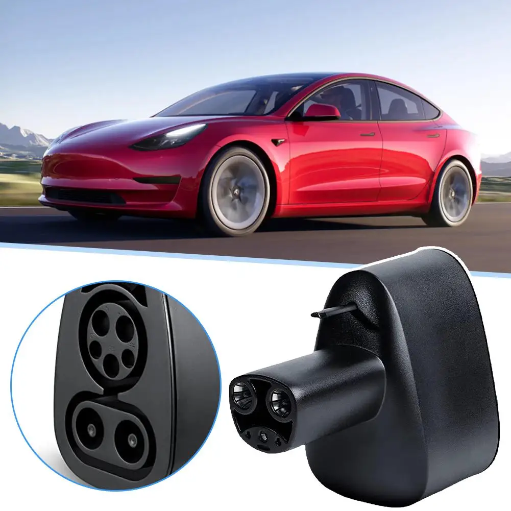 CCS 1 Fast Charging Adapter For Tesla Model 3/S/X/Y Up To 250KW DC Charger Combo Electric Vehicle Charger Adaptor