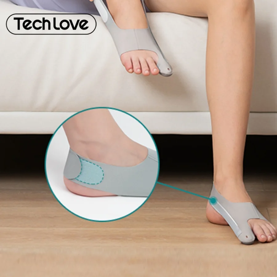 Tech Love Hallux Valgus Corrector Toe Straightener Adjustable Orthopedic Socks Relief Bunion Pain Feet Protector Foot Care Tools