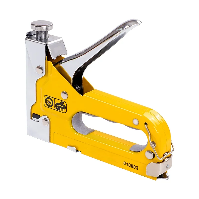YINLONGDAO Stapler Nail Gun Staple Heavy Duty Furniture Tool for Wood Stainless Steel Metal Carpentry Hand Tool for Home DIY 6
