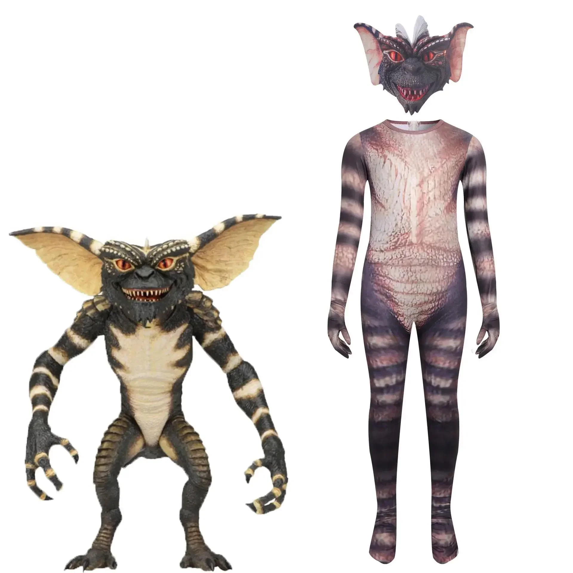 Halloween Costume Garden Of D-Two Faces Monster Horror Gremlins