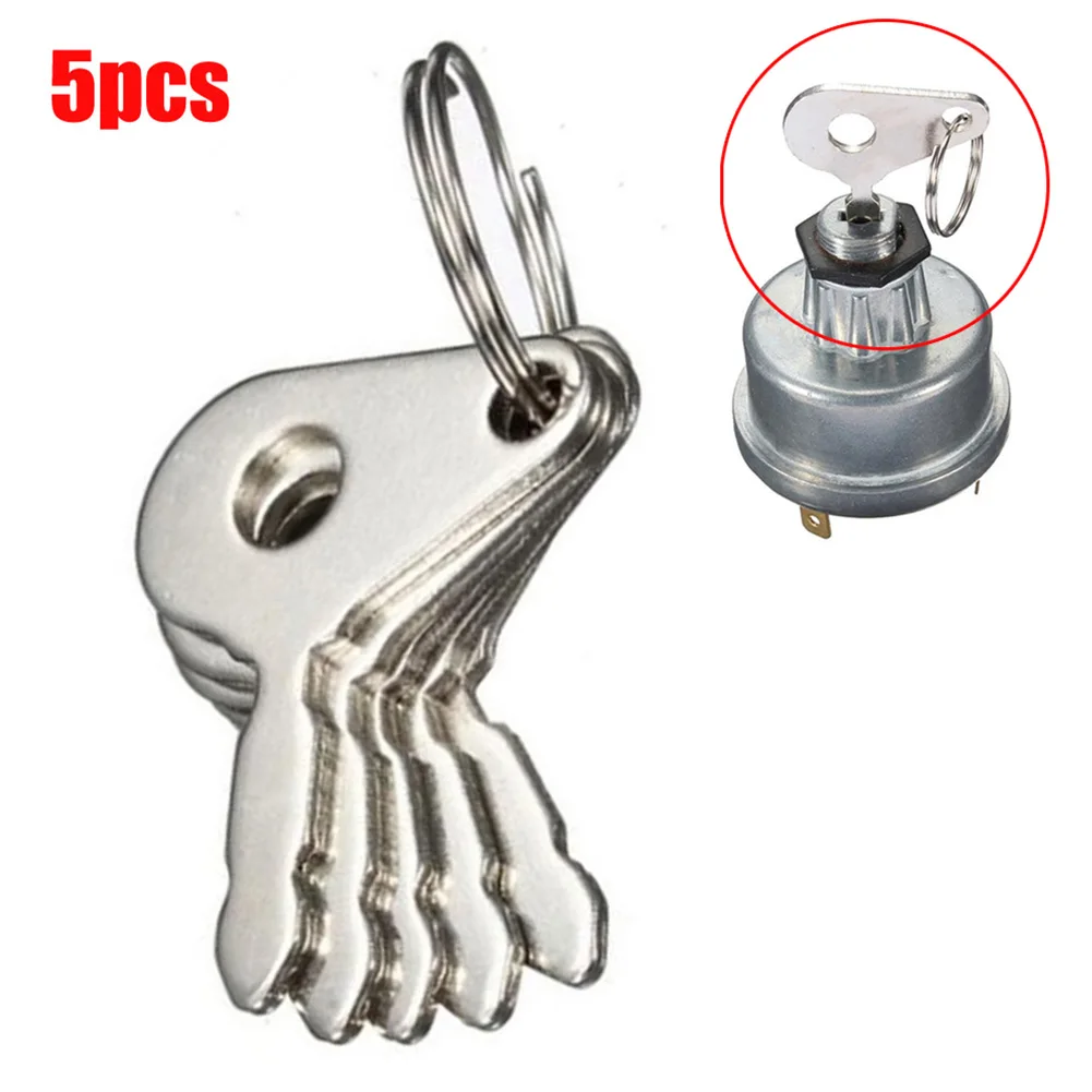 5pcs Tractor Ignition Start Switch Key For Tractors Agricultural Plant Applications Machines Accessories