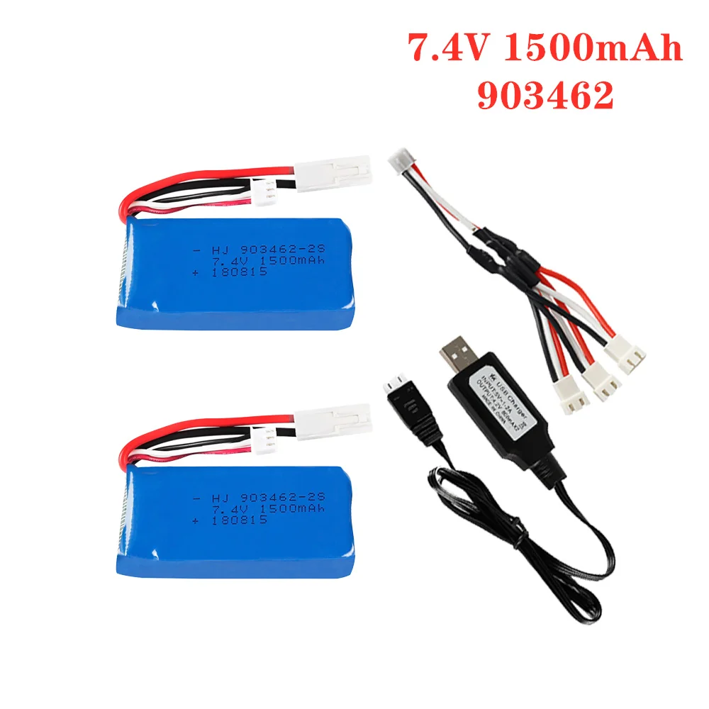 Lot de 3 Batteries Drone 3IN1 USB - Charge Rapide, Haute Capacité