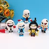 SC Game Undertale Sans Cross Nightmare Reaper Ink Skeleton Hero Monster Doll DIY Mini Diamond Blocks Bricks Building Toy No Box 4