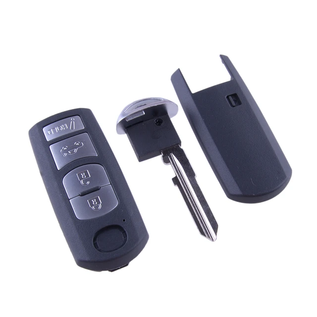 Ske13d-01 4 Buttons Remote Smart Key Case Cover Fob Shell Fit For Mazda 3 6  2018 2017 2016 2015 2014 2013 - Car Key - AliExpress