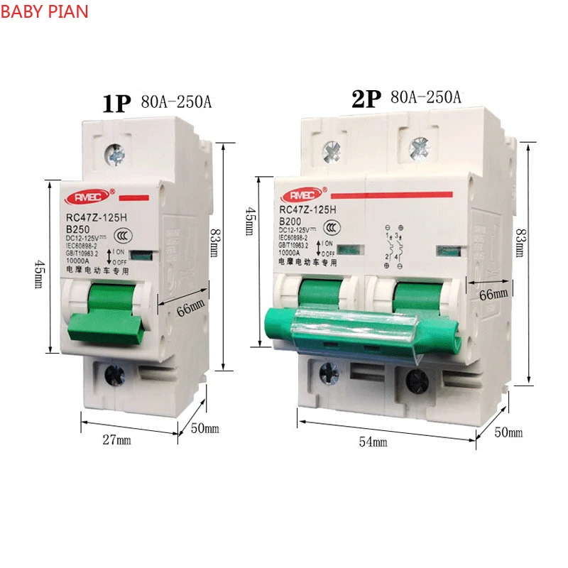 High-Capacity Multi-Voltage DC Circuit Breaker for Solar and RV Battery Systems