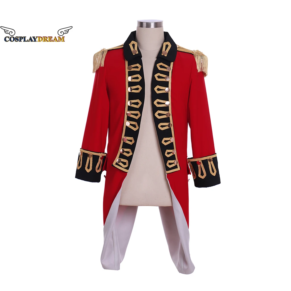 Medieval-Men-s-Vintage-Prince-Coat-Red-Royal-Military-Uniform-Jacket ...