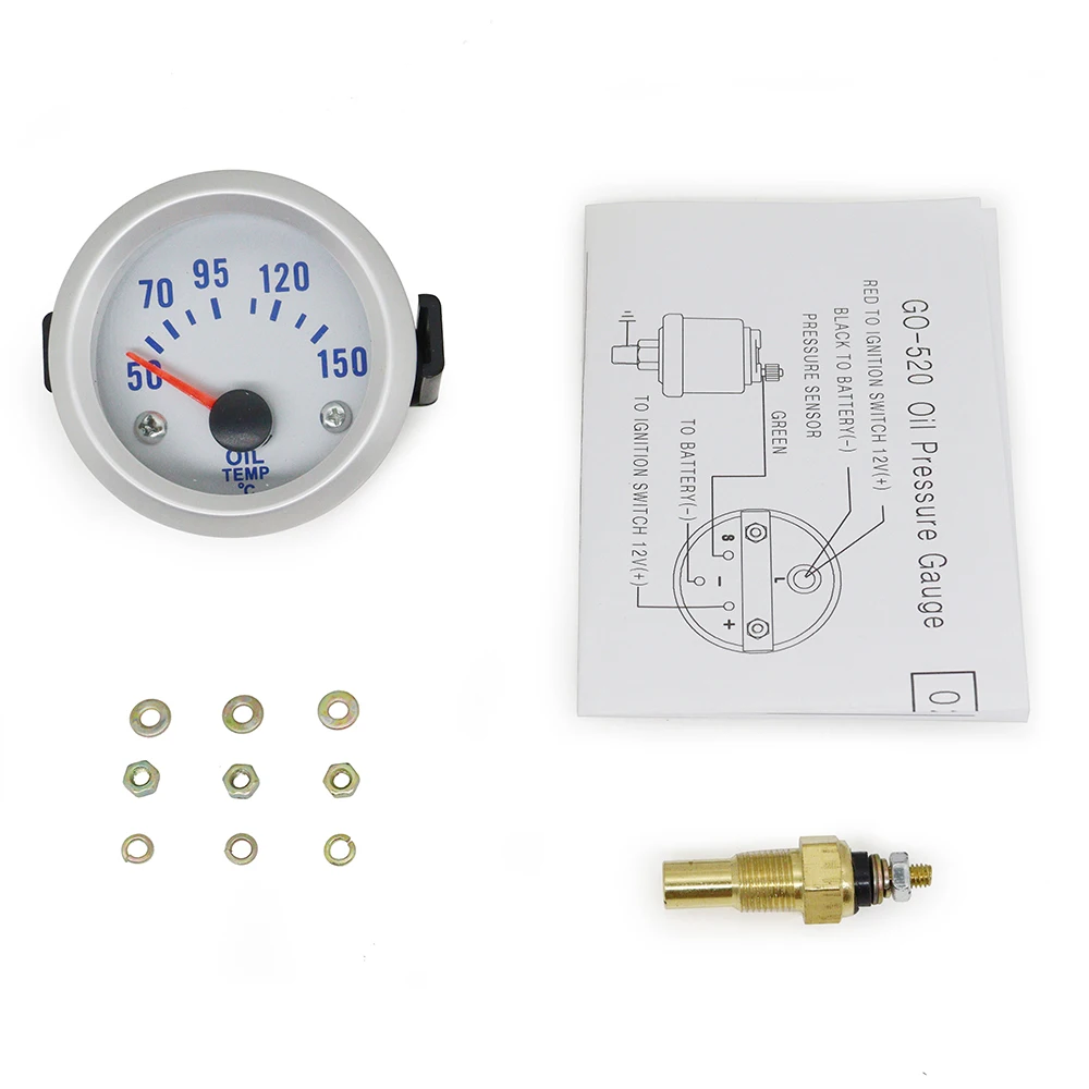 Oil Temperature Gauge sensor and fittings