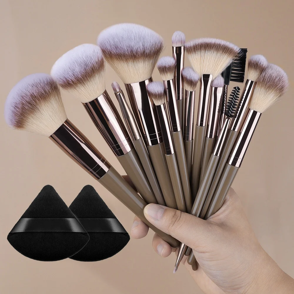 Professional Makeup Brush Set - Super Soft Brushes for Blush, Highlighter, Foundation, Concealer, and Eyeshadow