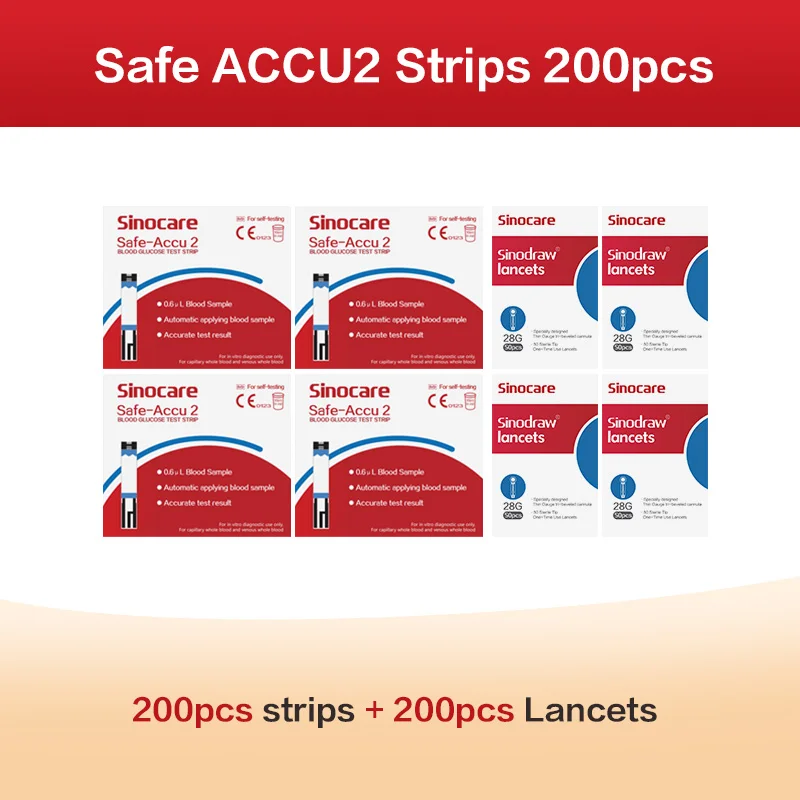 Advanced Blood Glucose Monitoring Kit with 50 Test Strips