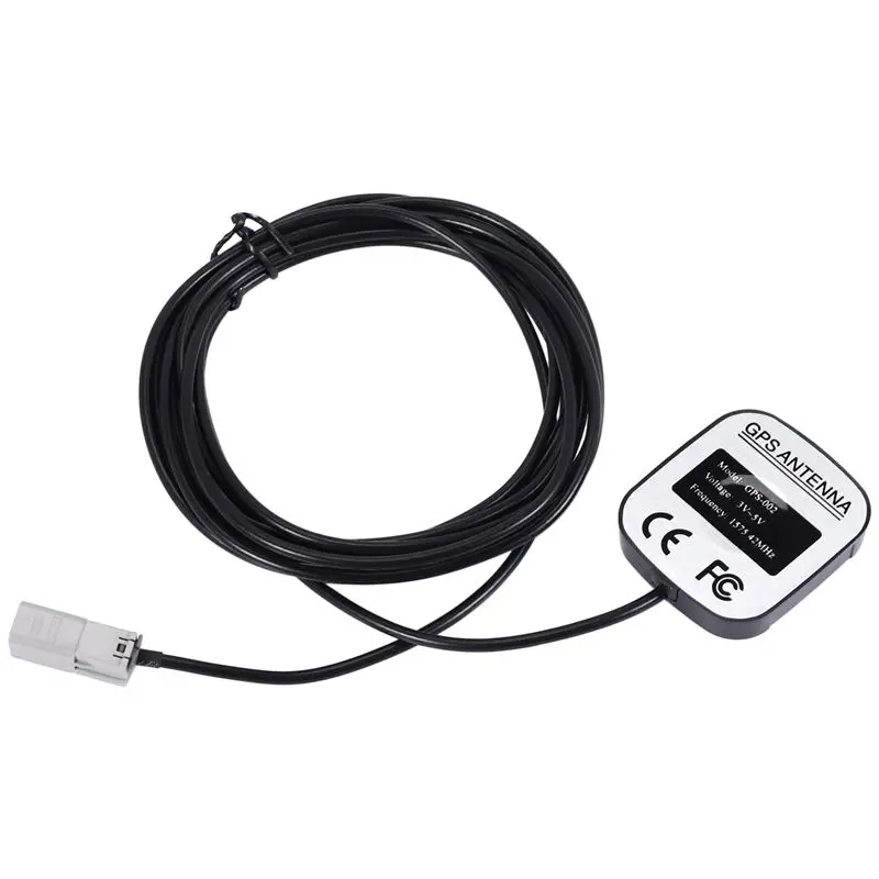 P-프리미엄-카 GPS 네비게이션 액티브 안테나 GT5-1S 잭 안테나 커넥터 케이블 (알파인, 켄우드, JVC, 토요타, 혼다, 닛산용)