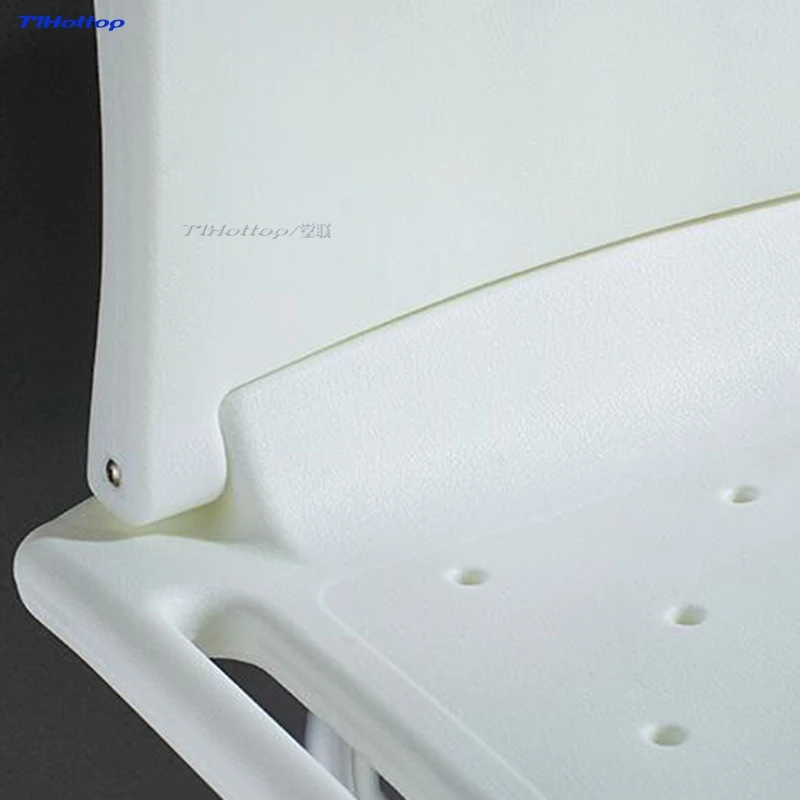 Tlhottop Folding  Bath and Shower Seat Shower Bench Bathroom Safety Shower Chair Tub Bench height adjustable Chair   YJ-2052B 6