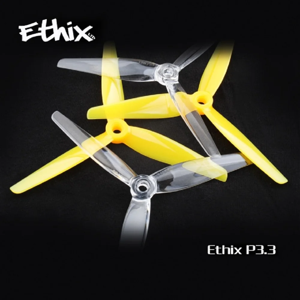 10 пар HQprop Ethix P3.3 Mango Lassi (2CW+2CCW) — поликарбонат thumbnail 4