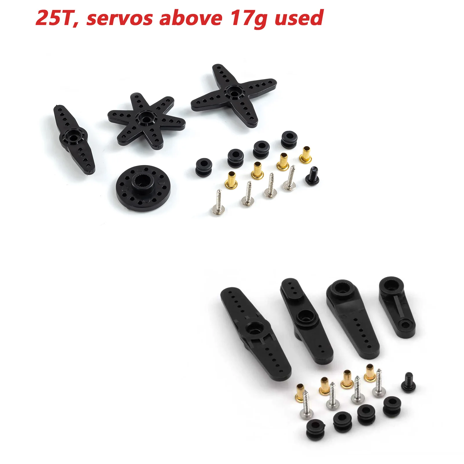 Set de 3 Pignons 21T 25T pour Servo RC - Pièces Électronique