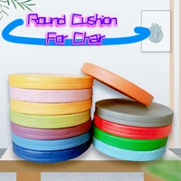 30cm Memory Foam Seat Cushion Waterproof Anti-Slip Soft Solid Round Floor Seat For Outdoor Bistro Stool Patio Home Dining 방석 1