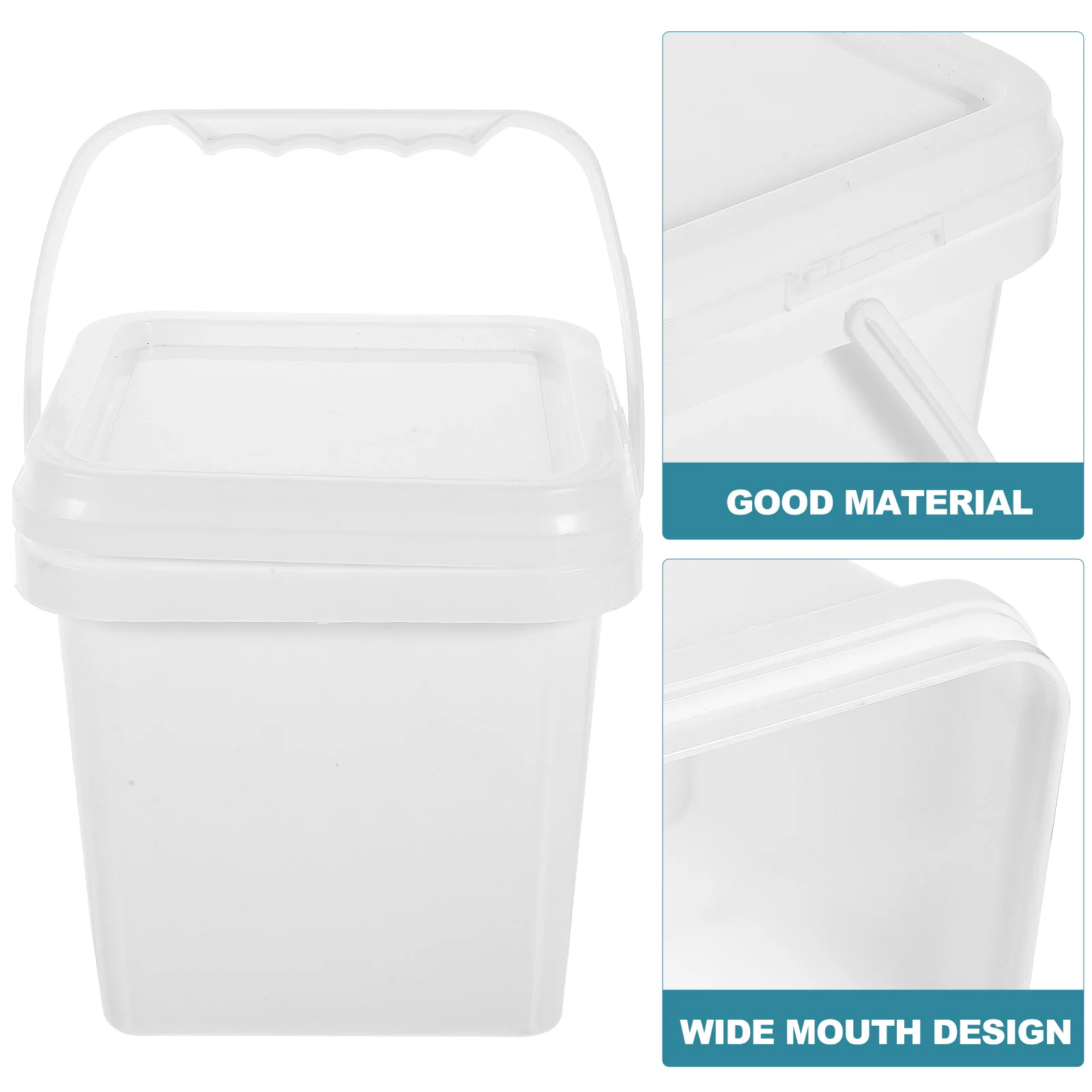 Brine Bucket Beer Ice Chemical Barrel Plastic Paint Storage Reusable Pp With Lid