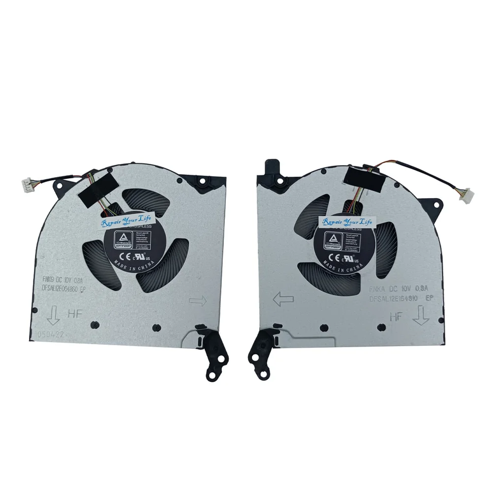 CPU GPU Cooling Fan for Lenovo Legion 5-15ACH6H Type 82JU R7000P Y7000P DC10V Gaming Laptop, cooling fan