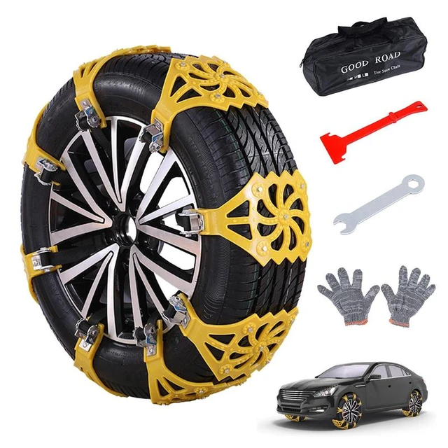Snow Chains, Car Anti Slip Tire Chains,Universal Stainless Steel