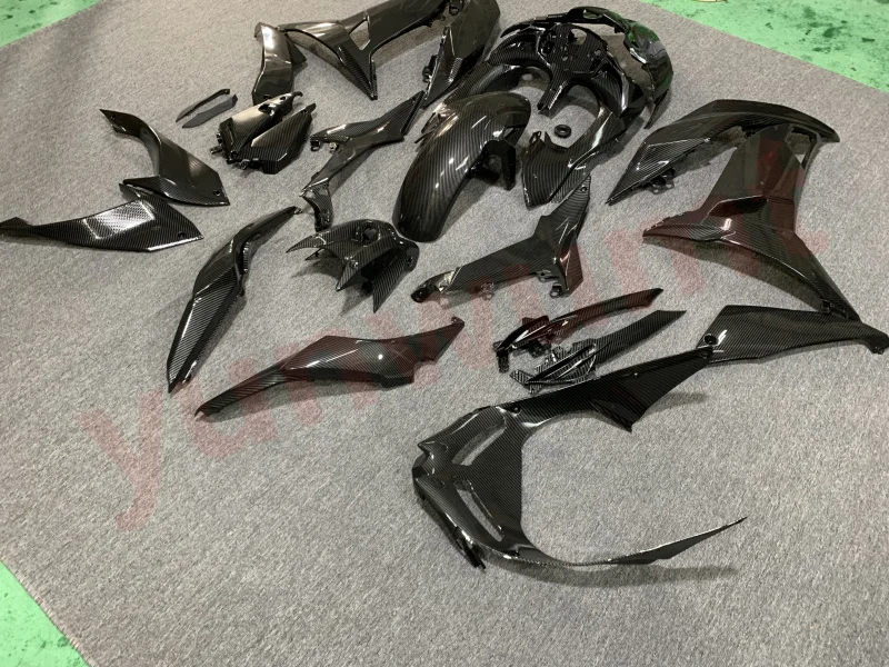 Motorcycle ABS Full Fairings kit NINJA650 17 18 19 NINJA 650 ER6F Bodywork Fairing kits set carbon fibre
