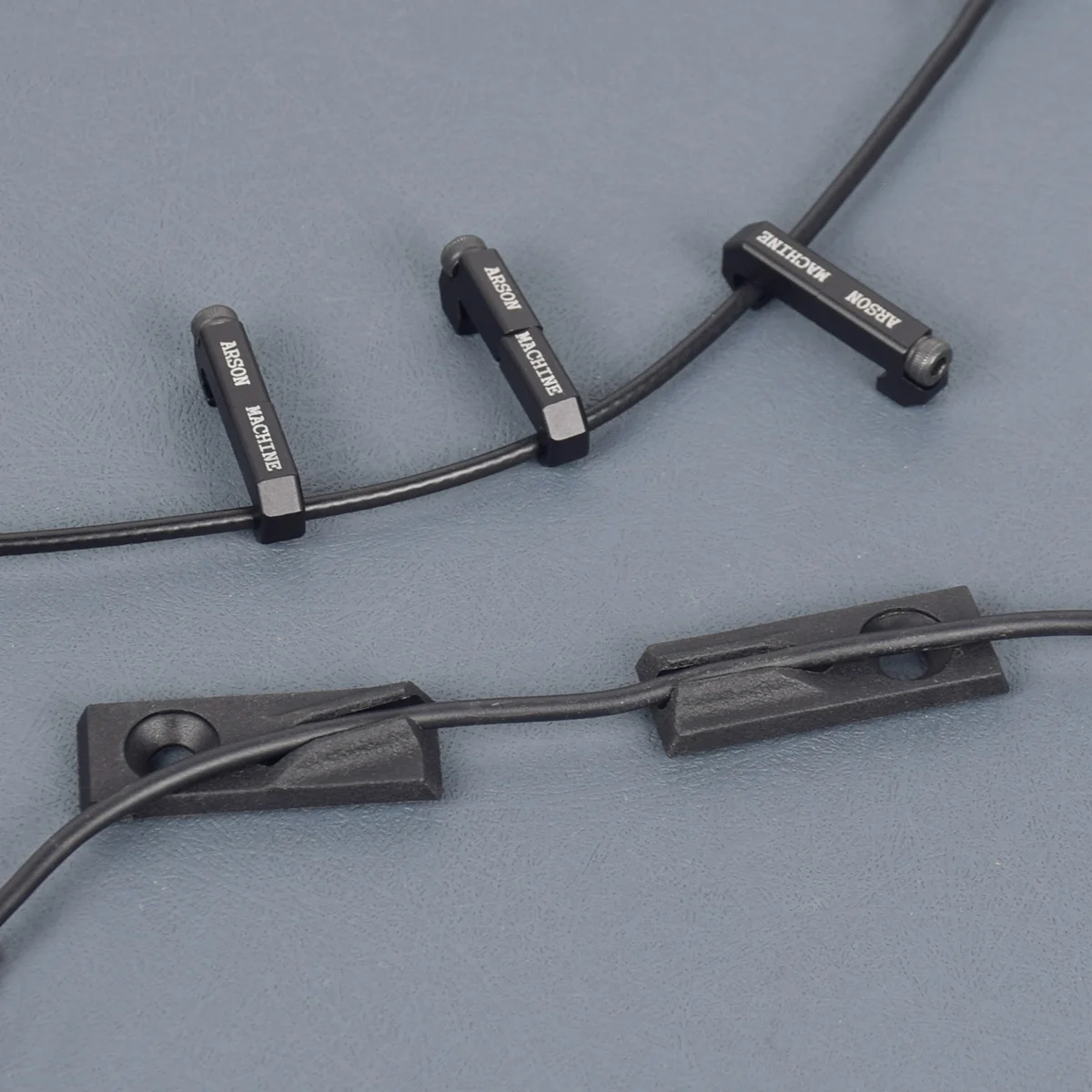 3PCS M LOK Switch M300 M600 PEQ Weapons Light Cable Management New Aluminum Cable Clip Wire Guide System For 20mm Picatinny Rail