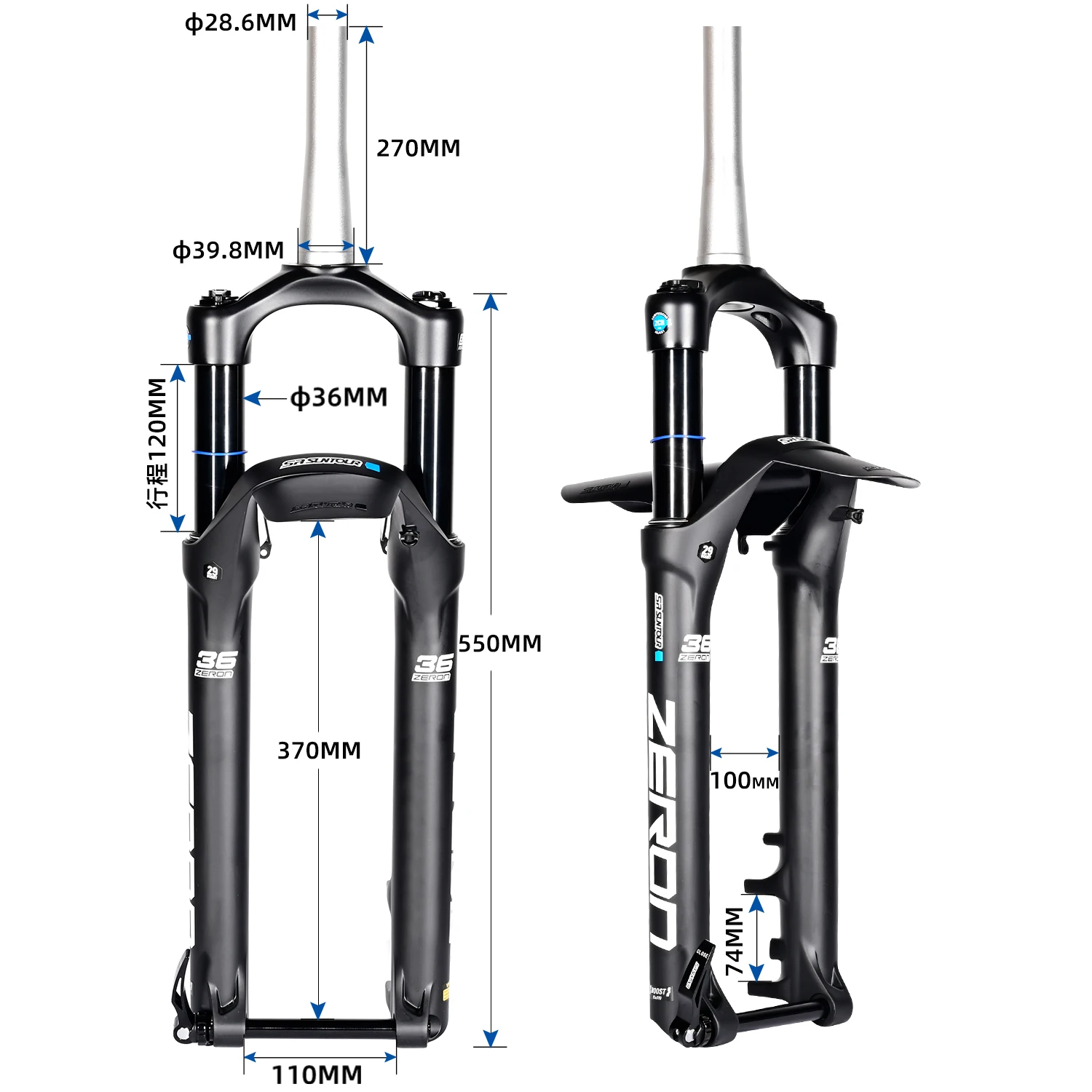 SRサンツアー　RAIDON　275　120MM Amazon | SR SUNTOUR Raidon Fork 27.5 inches 100mm Remote